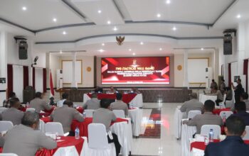 Polda NTB Gelar Tactical Wall Game, Wakapolda Tekankan Profesionalisme Pengamanan Unjuk Rasa