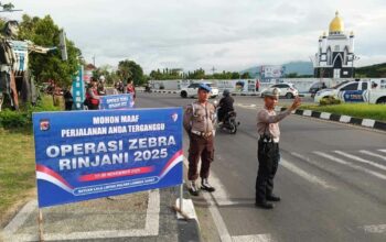 Cek Kelengkapan! Operasi Zebra Rinjani Intensif di Lombok Barat