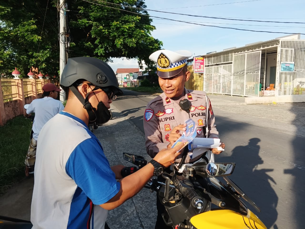 Operasi Zebra Rinjani 2025, Polres Lobar Kampanyekan Keselamatan Jalan ke Wali Murid dan Siswa