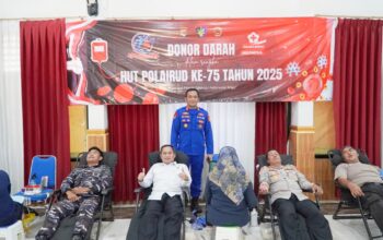 Ditpolairud Polda NTB Gelar Donor Darah Sambut HUT Polairud Ke-75