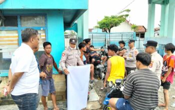 Kapolsek Kawasan Pelabuhan Laut Bima Laksanakan Jum’at Curhat dan Sosialisasi Penerimaan Bintara Brimob Polri