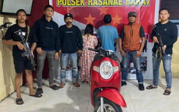 Pasutri Pelaku Curanmor Berhasil Diamankan Team Opsnal Polsek Rasanae Barat