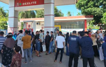 Polisi Awasi SPBU untuk Antisipasi Antrean Panjang dan Penimbunan BBM Pasca Bencana