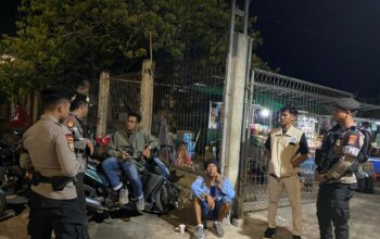 Sat Samapta Polres Bima Kota Laksanakan Patroli Dialogis, Himbau Masyarakat Jaga Harkamtibmas