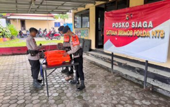 Brimob Polda NTB Gelar Siaga SAR, Pastikan Kesiapsiagaan Hadapi Potensi Bencana