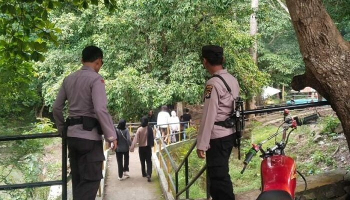 Hadir Mengayomi, Polsek Madapangga Gelar Patroli PAM Wisata di dua Tempat Lokasi Wisata