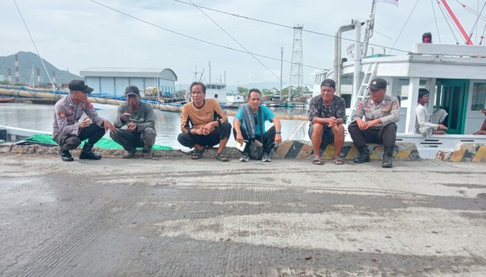 Polsek Kawasan Pelabuhan Laut Bima Laksanakan Patroli Rutin, Tegaskan Imbauan Kamtibmas