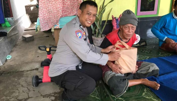 Polres Lobar Salurkan Bantuan Nutrisi Mantap di Lembar