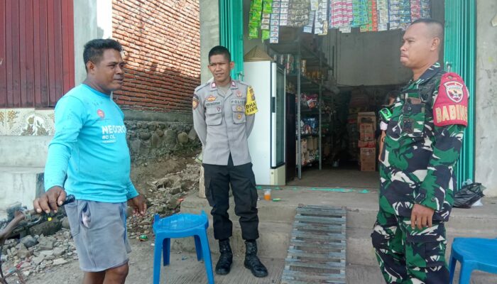 Bhabinkamtibmas Desa Sorisakolo Intensifkan Sambang Warga, Ajak Jaga Kamtibmas