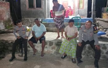 Cipkon Kamtibmas Menjelang Nataru, Polsek Monta Masifkan Patroli Dialogis Malam Hingga dini Hari