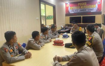Wakapolres Lobar Sidak Command Center, Pastikan Respon Cepat