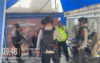 Satgas Tindak Ops Lilin Rinjani 2025 Gelar Apel Kesiapan di Polda NTB, Pastikan Pengamanan Natal dan Tahun Baru Berjalan Aman