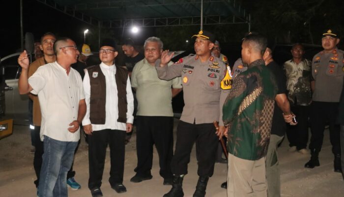 Kapolres Sumbawa Barat Bersinergi Pantau Keamanan Kegiatan Ibadah di Kecamatan Maluk
