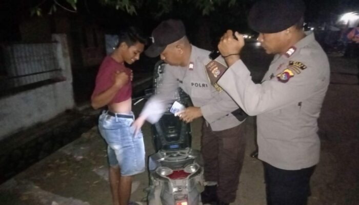 Razia dan Sweeping Jelang Perayaan Nataru, Polsek Belo Amankan 7 Unit SPM Yang Menggunakan Knalpot Brong
