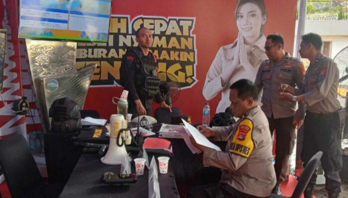 Wakapolres Lobar Pantau Keamanan Pelabuhan Lembar