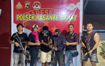 ‎Curi Ayam Terekam CCTV, Dua Pemuda Diringkus Tim Opsnal Polsek Rasanae Barat