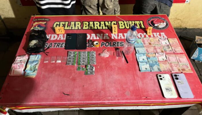 Tim Opsnal Polsek Rasanae Barat Kembangkan Kasus Narkotika, Dua Terduga Pelaku Diamankan di Sadia