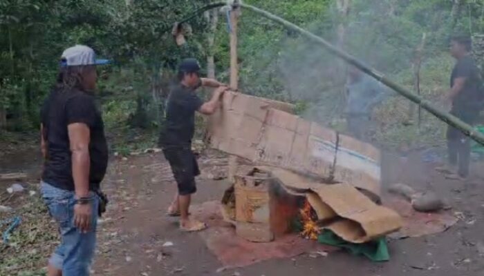 Tim Opsnal Sat Reskrim Polres Bima Kota Bubarkan Dugaan Judi Sabung Ayam di Kelurahan Ule