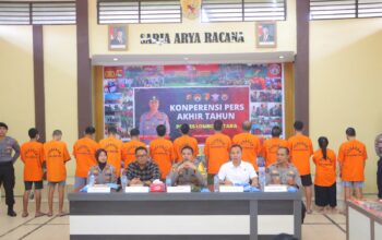 Polres Lombok Utara Tangani 221 Perkara Sepanjang 2025, Penyelesaian Capai 82 Persen