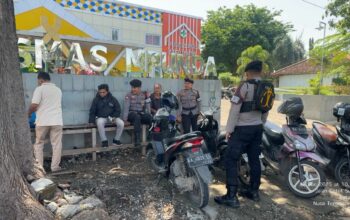 Ciptakan Kamtibmas Kondusif, Sat Samapta Polres Bima Kota Gelar Patroli Dialogis