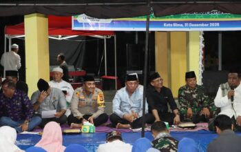 Sambut Tahun 2026, Kapolres Bima Kota Hadiri Dzikir dan Doa Bersama di Taman Kodo