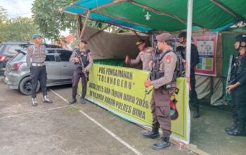 Pastikan Kesiapan Siagaan Personel Pospam Operasi Lilin Rinjani 2025 Polres Bima, Padal Rutin Melaksanakan Pengecekan