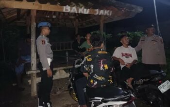 Polsek Lembar Jamin Kamtibmas di Dusun Lendang Jae