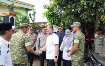 Dandim 1606 Mataram Sambut Forkopimda di Syukuran Swasembada Pangan