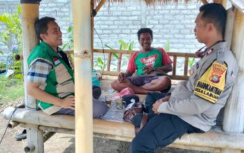 Strategi Polsek Labuapi Jaga Ketahanan Pangan dan Kamtibmas