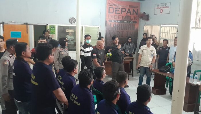 Polres Bima Kota Dampingi BNN Laksanakan Tes Urin di Rutan Kelas IIB Raba Bima