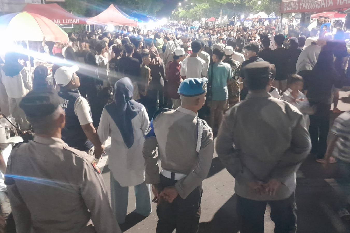 Ribuan Warga Padati Car Free Night di Lombok Barat