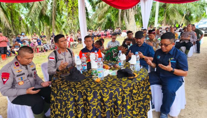 Doa Bersama dan Pematangan Lahan, Kapolda Aceh Komitmen Dorong Percepatan Huntap Korban Bencana