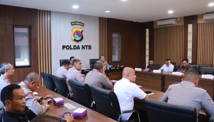 Perkuat Swasembada Pangan, Wakapolda NTB Pimpin Rakor Evaluasi Sentra Pertanian Jagung