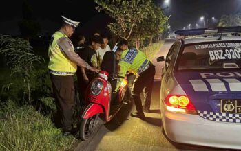 Cegah Balap Liar, Satlantas Polres Lobar Perketat Jalur Bypass BIL