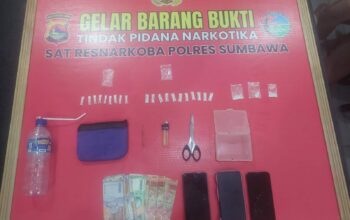 Buang Barang Bukti ke Luar Jendela, Pengedar Sabu di Plampang Tak Berkutik Saat Diringkus Polisi
