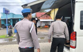 Polsek KPL Tano Gelar KRYD di Pelabuhan Poto Tano, Antisipasi Gangguan Kamtibmas