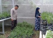 Bhabinkamtibmas Meninting Edukasi Warga Manfaatkan Lahan