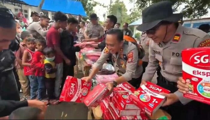Kapolres Aceh Tengah Jangkau Desa Terisolir dengan Trail, Salurkan Bantuan dan Gelar Bhakti Kesehatan bagi Pengungsi Bintang Pepara