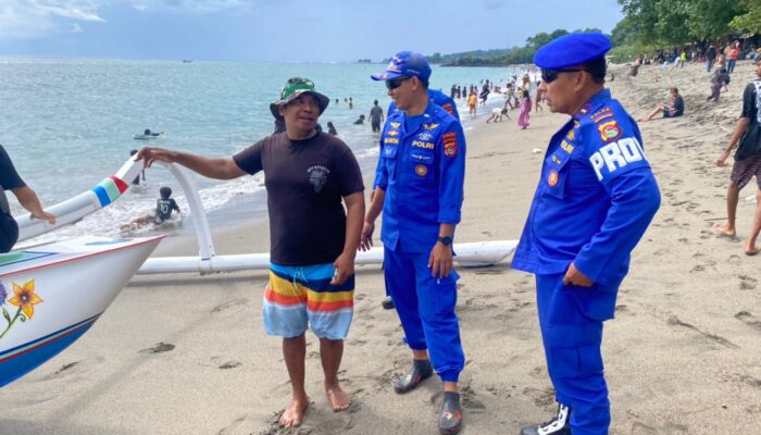 Ditpolairud Polda NTB Siagakan Personel di Lokasi Wisata Selama Cuti Bersama Imlek 2026