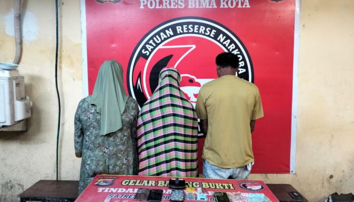 Polda NTB Tegaskan Komitmen Bersih-Bersih Narkoba, Polres Bima Kota Ungkap Dua Kasus Sabu 8 Gram Lebih