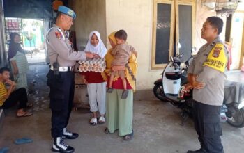 Polsek Kediri Konsisten Tekan Stunting di Lombok Barat