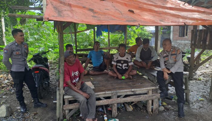 Sat Binmas Polres Bima Kota Gelar Jum’at Curhat dan Himbauan Kamtibmas di Sambinae