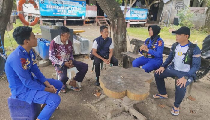 Tim Gabungan Ditpolairud Polda NTB dan Sat Polairud Polres Sumbawa Ringkus Pelaku Bom Ikan
