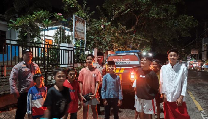 Polsek Wawo Polres Bima Kota Giat Patroli Menjelang Sahur, Cegah Gangguan Kamtibmas Selama Ramadan