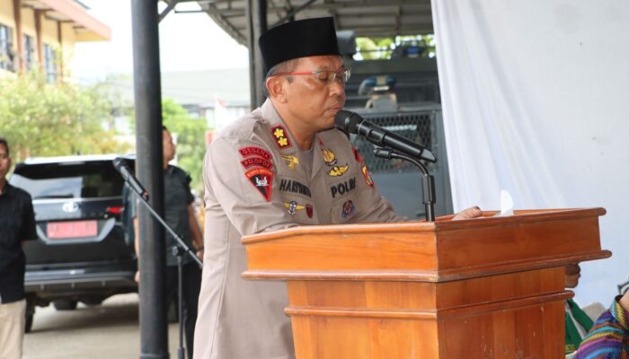 Pada Lurah dan Kades Wilkum Polres Bima Kota, AKBP Hariyanto Ajak Bersinergi Perangi Bahaya Laten Narkoba