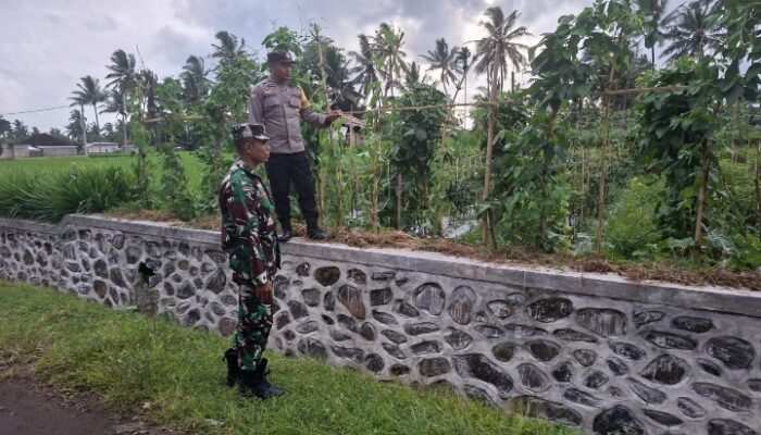 Bhabinkamtibmas Desa Masbagik Selatan Laksanakan Cek Lahan P2B di Dusun Peresak Selatan