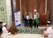 Tadarusan Keliling, Sat Lantas Lombok Barat Ajak Warga Tertib Lalu Lintas