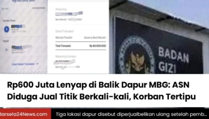 Skandal “Titik Dapur MBG” Meledak: ASN Pringgasela Diduga Jual Satu Lokasi Berkali-kali, Kerugian Korban Tembus Rp600 Juta