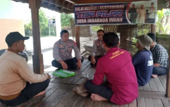 Sat Binmas Polres Lobar Sosialisasi Toleransi di Desa Jaga Raga Indah