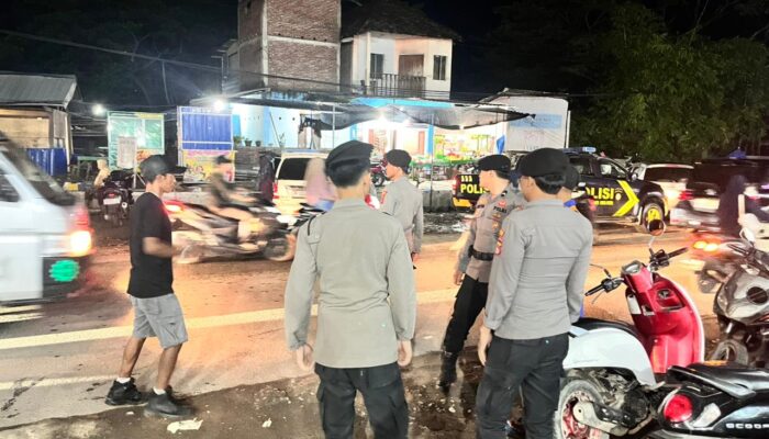Sat Samapta Polres Bima Kota Intensifkan Patroli Malam di Titik Keramaian